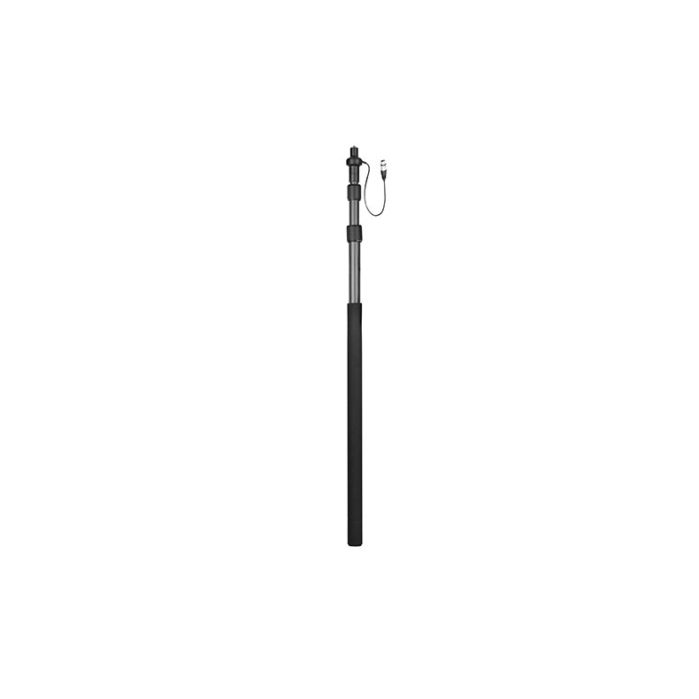 Boya PB25 Boompole i carbon 2,5m med XLR kabel