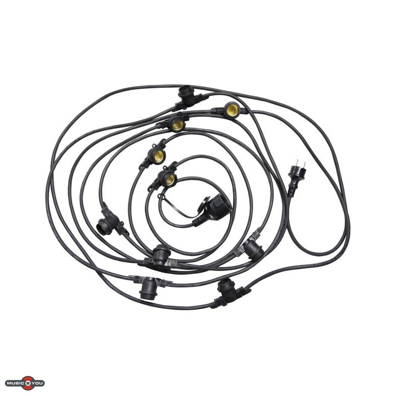 Bailey lights - Udendrs lyskde u. prer - 40 x E27 (20m)