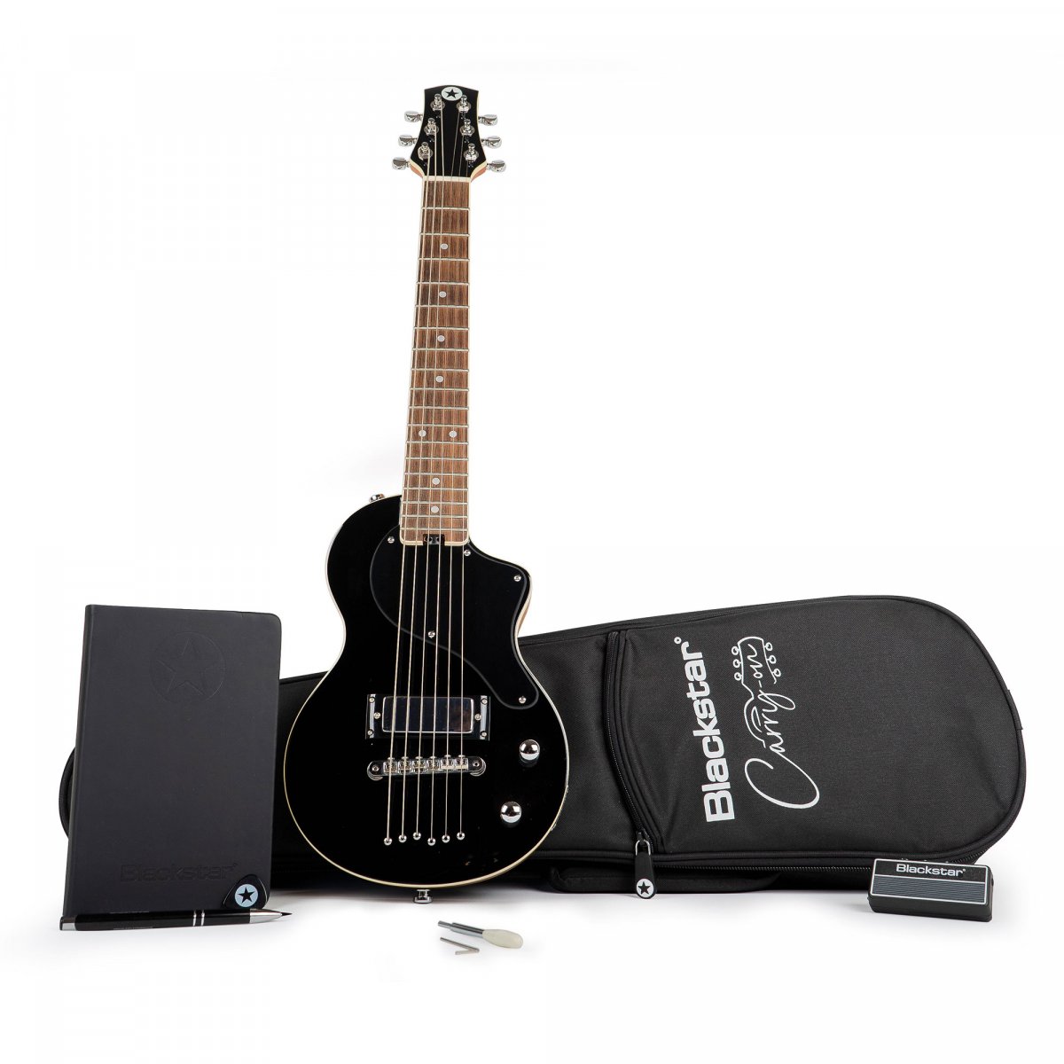 Guitar - Blackstar Carry-on Travel Guitar Pack - Sort