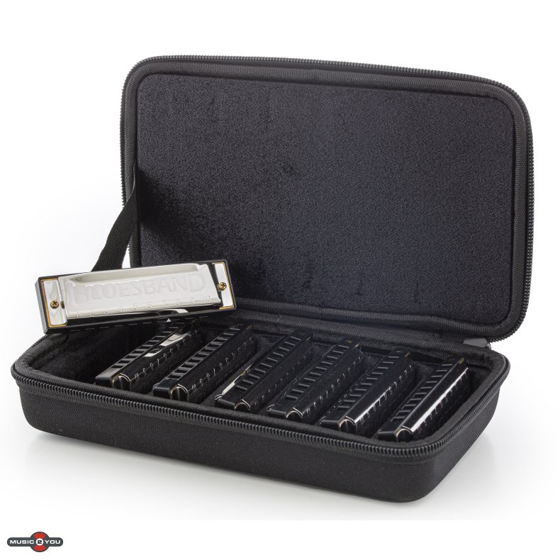 Hohner Bluesband mundharpe St (C, D, E, F, G, A, Bb)