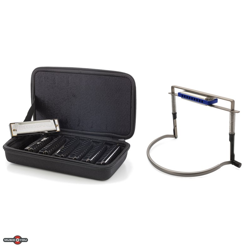 Hohner Bluesband mundharpe S�t (C, D, E, F, G, A, Bb) - Bundle 
