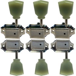 Boston 60-NLR Stemmeskrues�t vintage style til Akustisk og EL-guitar - Nickel