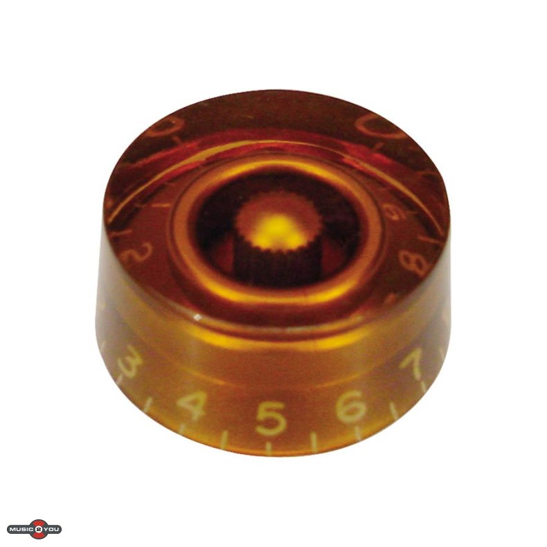 Boston KA-110 Speed Knob knap - Transparent Amber
