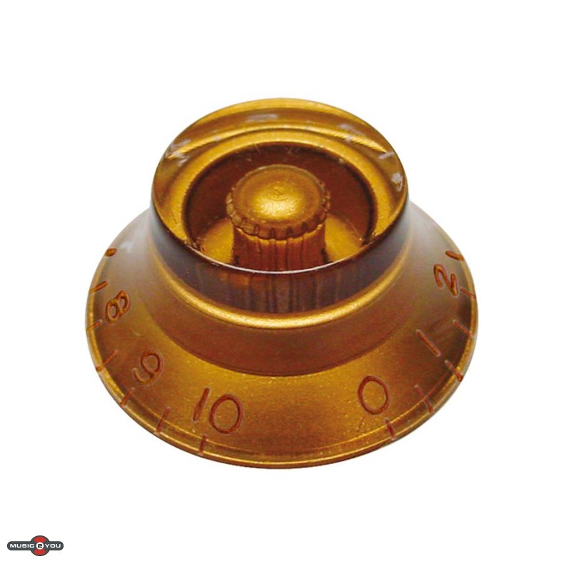 Boston KA-160 Bell Knob Knap - Transparent Amber