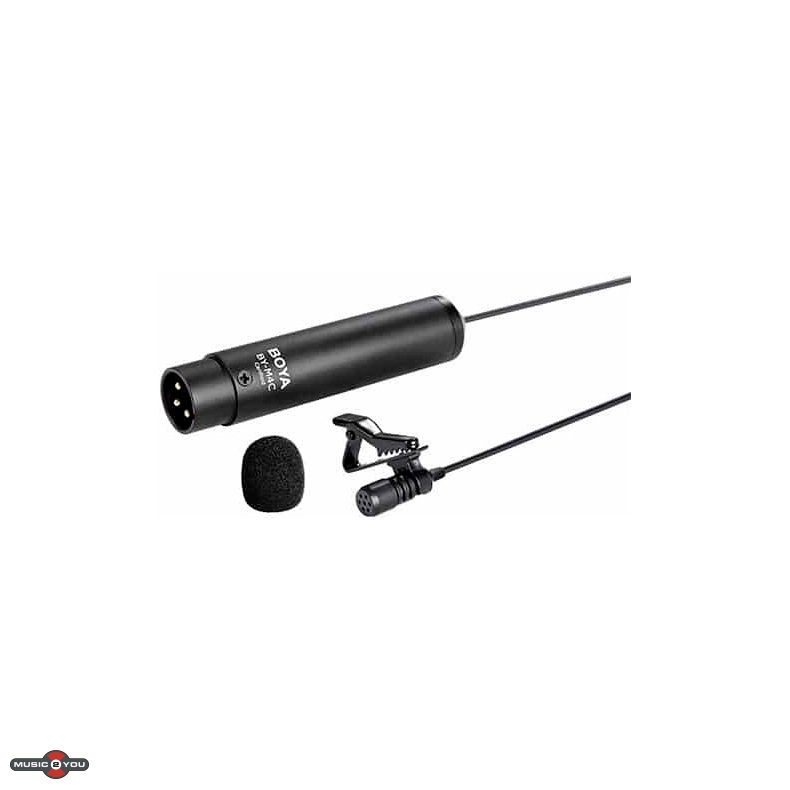 Boya M4C Lavalier mikrofon med XLR (Nyre)