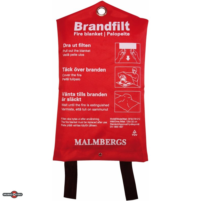 Brandtppe - Forskellige strrelser