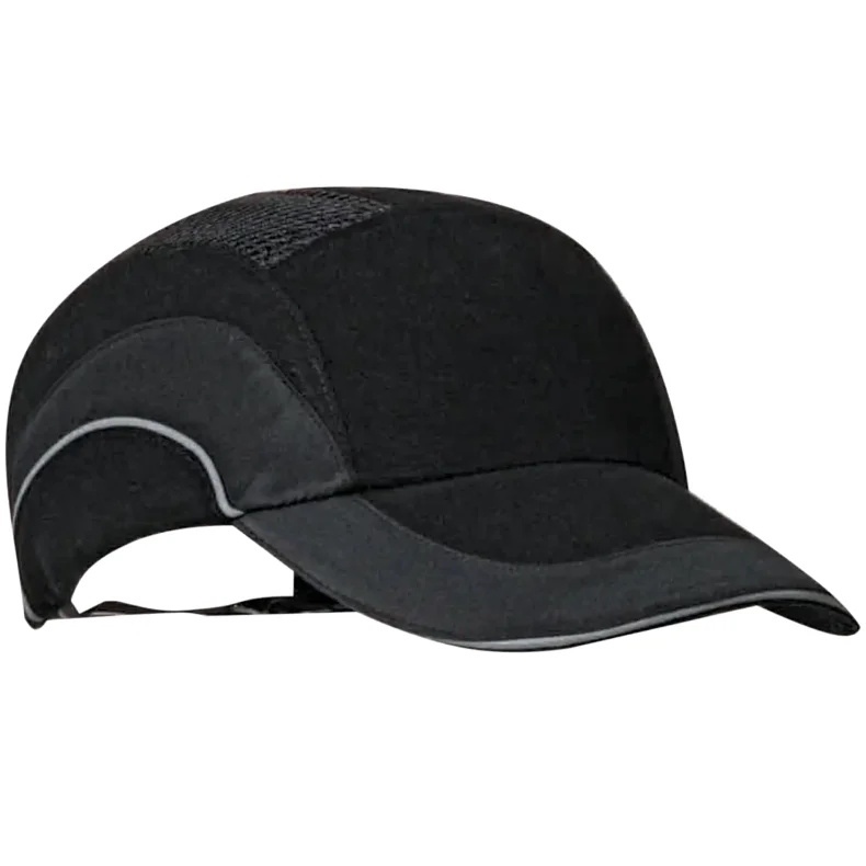 JSP Bump Cap A1+ med 7 cm skygge - Sort