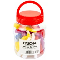 Cascha Plastik Kazoo i spand - 30 stk.
