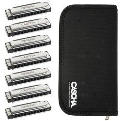 Cascha Blues Mundharpe s�t (C, D, E, F, G, A, Bb)