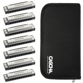 Cascha Blues Mundharpe s�t (C, D, E, F, G, A, Bb)