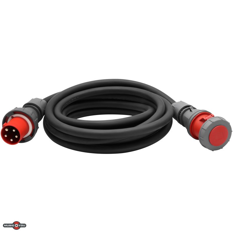 CEE Forlngerkabel - 400V 3-faset - 63A - 10 meter
