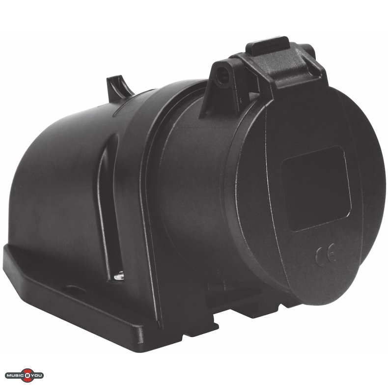 CEE Vgudtag 400V - 16A - Sort