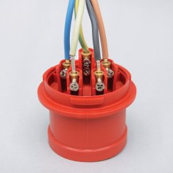 CEE 5P Stikprop 400V 3-faset - 32A - Gr