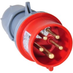 CEE 5P Fasevender Stikprop 400V 3-faset - 32A