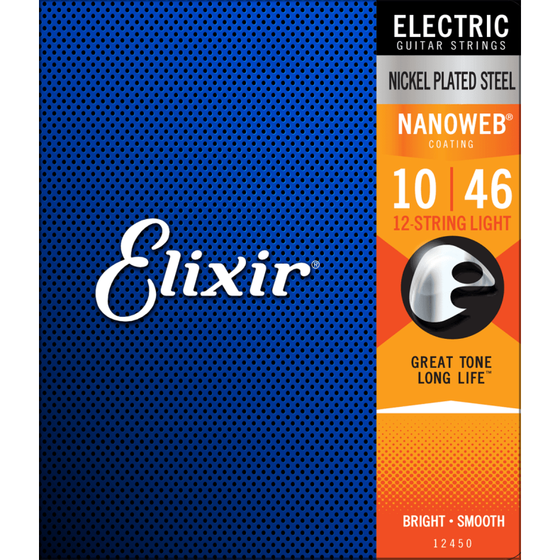 Elixir Nanoweb electric RL 010 - 046 Til 12-Strenget