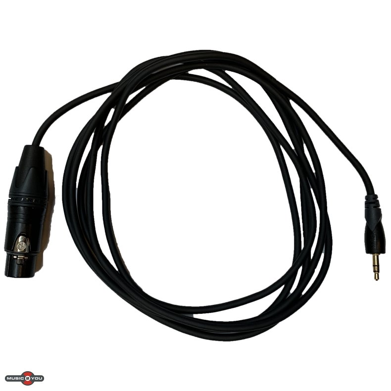 Procab CLA716 CUSTOM2 - Minijack 3,5mm Stereo Han TRS til 3pol XLR Hun