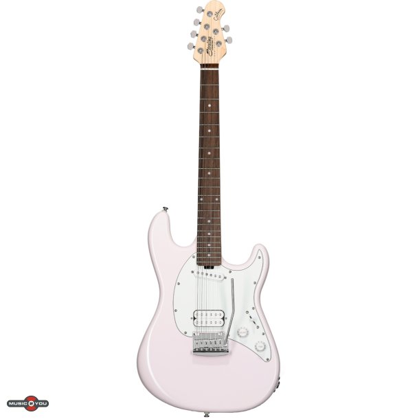 Sterling By Music Man Cutlass CTSS30HS Short Scale El Guitar - Shell Pink