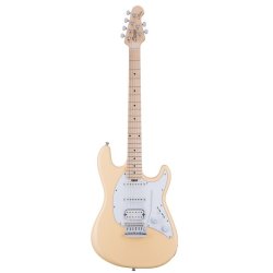Sterling by Music Man Cutlass CT30HSS El Guitar pakke - Vintage Cream