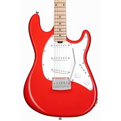 Sterling by Music Man Cutlass CT30SSS El Guitar - Fiesta Red