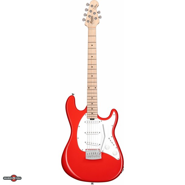 Sterling by Music Man Cutlass CT30SSS El Guitar - Fiesta Red
