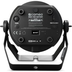 Cameo ROOT PAR BATTERY - 5x4 W Batteri RGBW LED PAR Spotlys