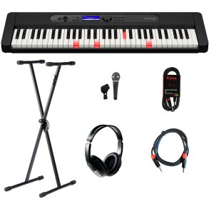 Casio LK-S450 Keyboard med lys i tangenterne - Pakke 2