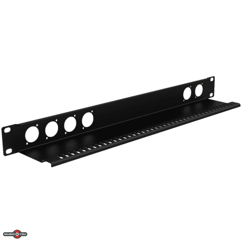 Caymon BP106T Rackpanel med aflastning - 6 x D-Size hul - 19"/1Unit
