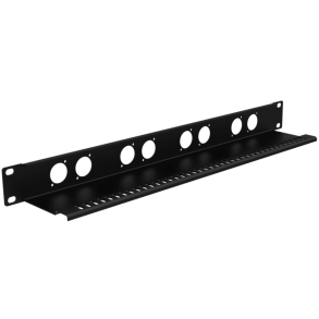 Caymon BP108T Rackpanel med aflastning - 8 x D-Size hul - 19