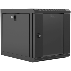 Caymon NPR406 - 9,5/10,5" Rackskab til vg - 6Unit D420 - Sort