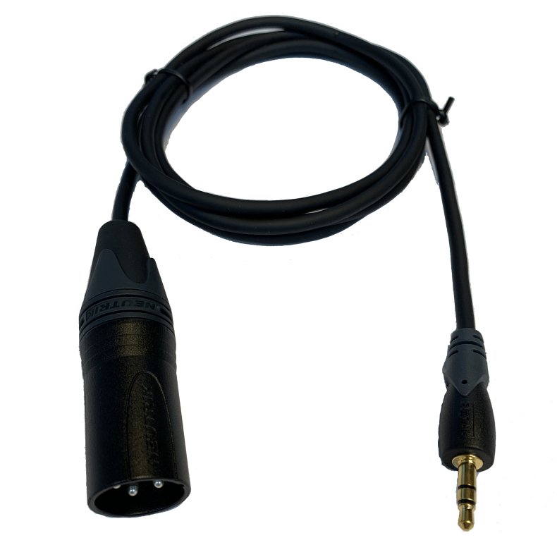 Procab CLA716 CUSTOM3 - Minijack 3,5mm Stereo Han TRS til 3pol XLR Han