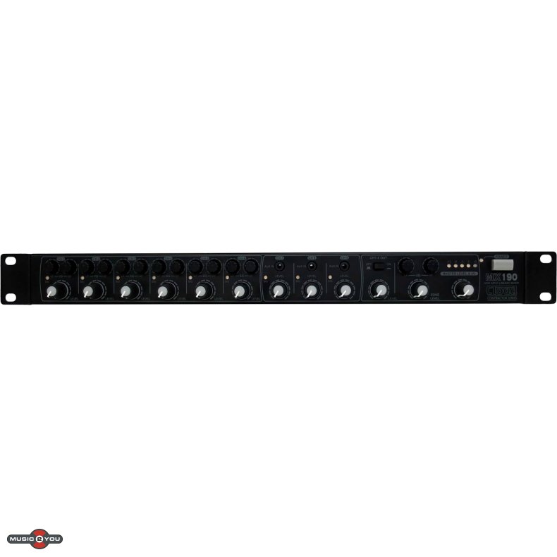 Cloud MX190 19"/1unit Rack Mixer