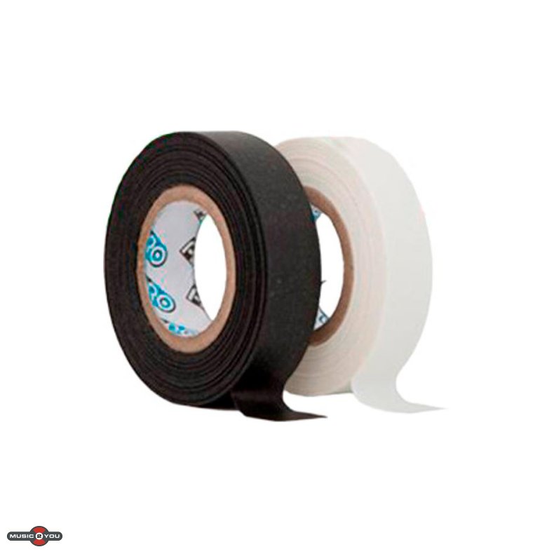 Console Tape 12mm x 9,2m - Sort, Hvid - 2 Pack