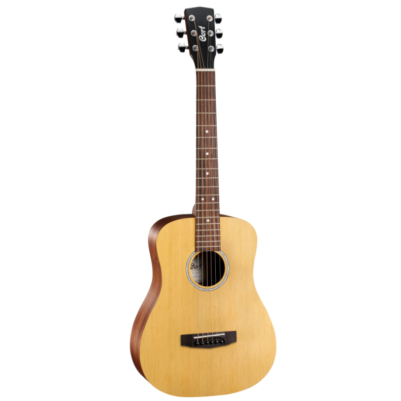 Cort AD Mini Open Pore 3/4 Western guitar med gigbag