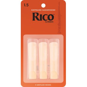 D'Addario Rico Saxofon-blade Sopran - 3 Pack
