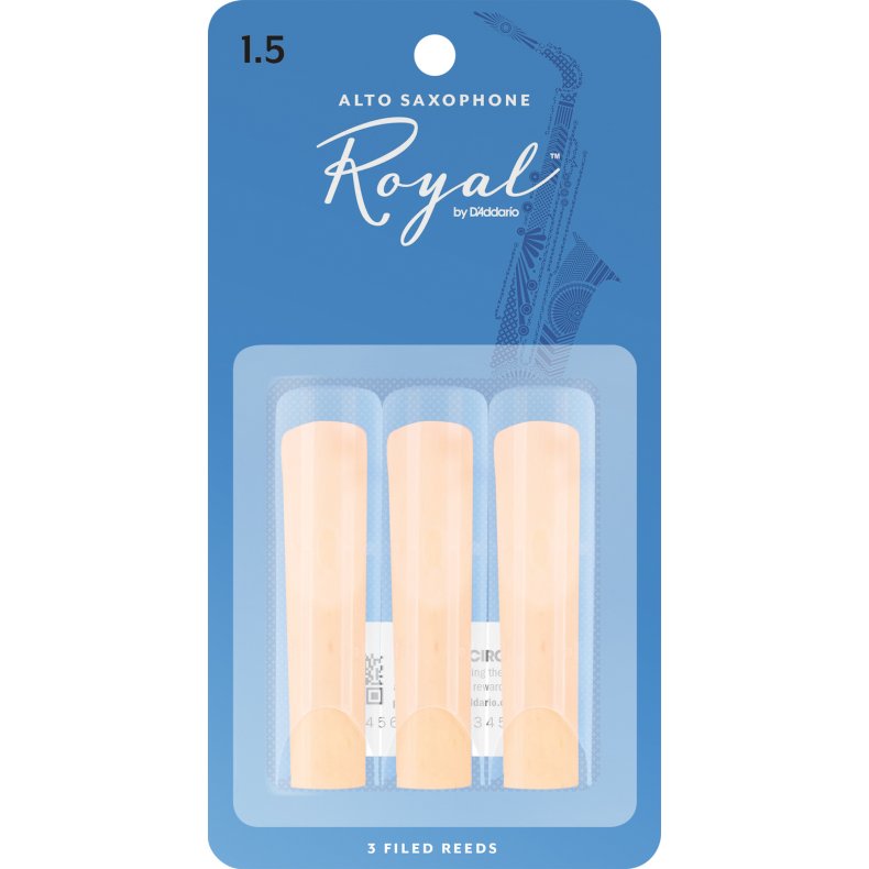 D'Addario Royal Saxofon-blade Alt - 3 Pack