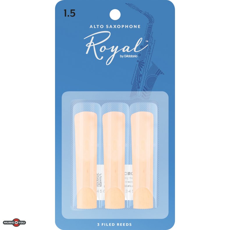 D'Addario Royal Saxofon-blade Alt - 3 Pack