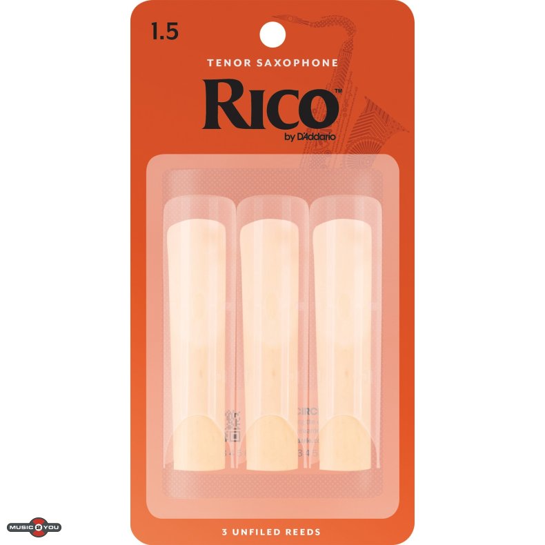 D'Addario Rico Saxofon-blade Tenor - 3 Pack