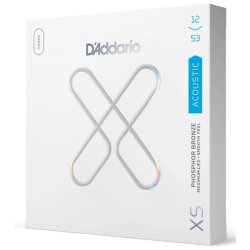 DAddario XSAPB1253 - Light Coated Acoustic Western-strenge 012-053 - 3 pack