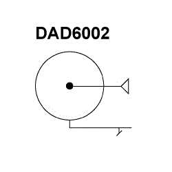 DPA DAD6002 - MicroDot-adapter for Sennheiser