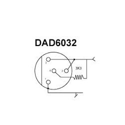 DPA DAD6032 - MicroDot-adapter for Beyer Dynamic / Mipro