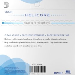 DAddario Helicore H310 - Medium Tension Violin-strenge 4/4
