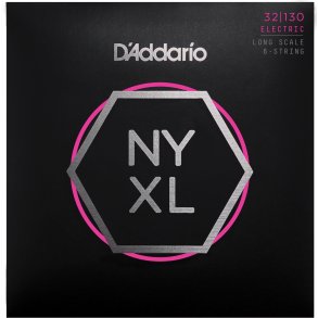 D'Addario NYXL 32130 Long Scale Bass 32 - 130 til 6-strenget bas