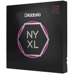 D'Addario NYXL 32130 Long Scale Bass 32 - 130 til 6-strenget bas
