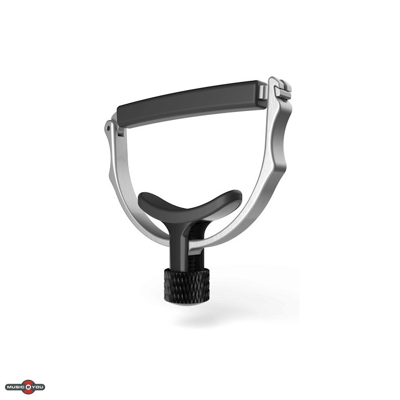 D'Addario PW-CP-18 Cradle Capo til El og Western guitar - Slv