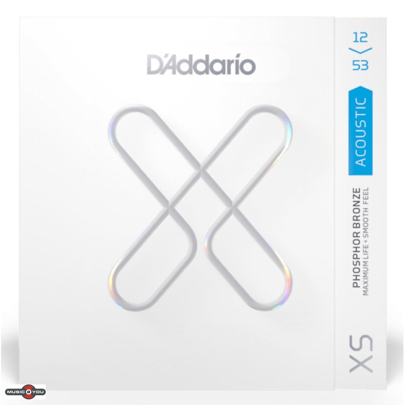 DAddario XSAPB1253 - Light Coated Acoustic Western-strenge 012-053