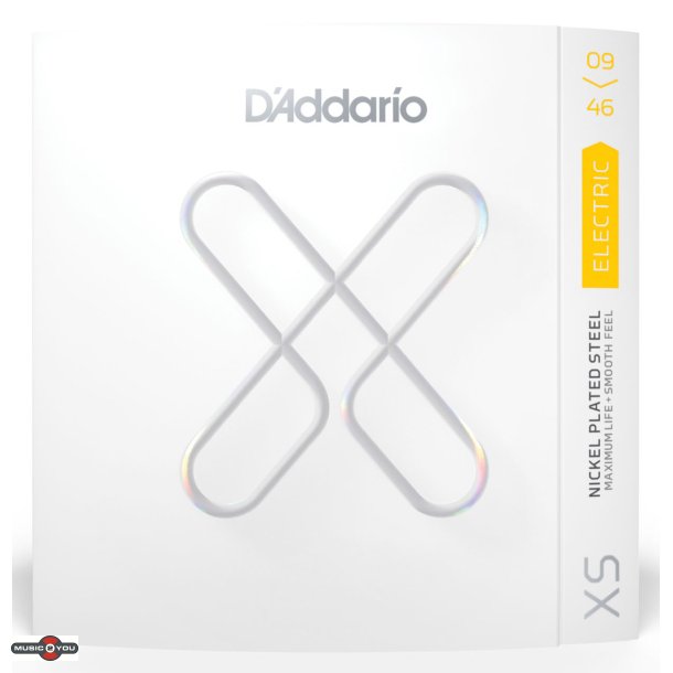 DAddario XSE0946 - Super Light Coated El-guitar strenge 009-046