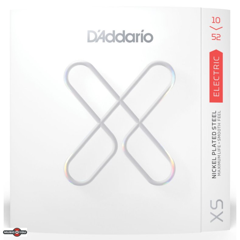 DAddario XSE1052 - Light Top/Heavy Bottom Coated El-guitar strenge 010-052