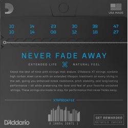 DAddario XTAPB1047-12 - Extra Light Acoustic Western-strenge 010-047 Til 12-Strenget