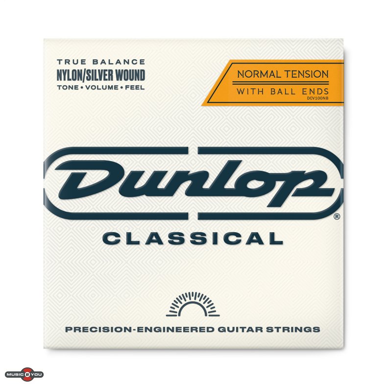 Dunlop DCV100NB Ball Ends Normal - Spansk guitar strenge