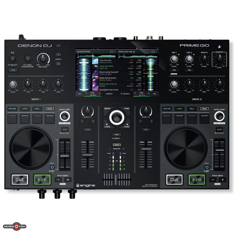 Denon DJ Prime Go Standalone Controller
